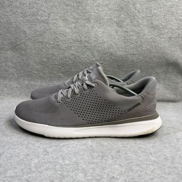 Kizik Shoes Mens Size 10 Wide Athens Grey White Step in Comfort Recovery Sneaker main image 6